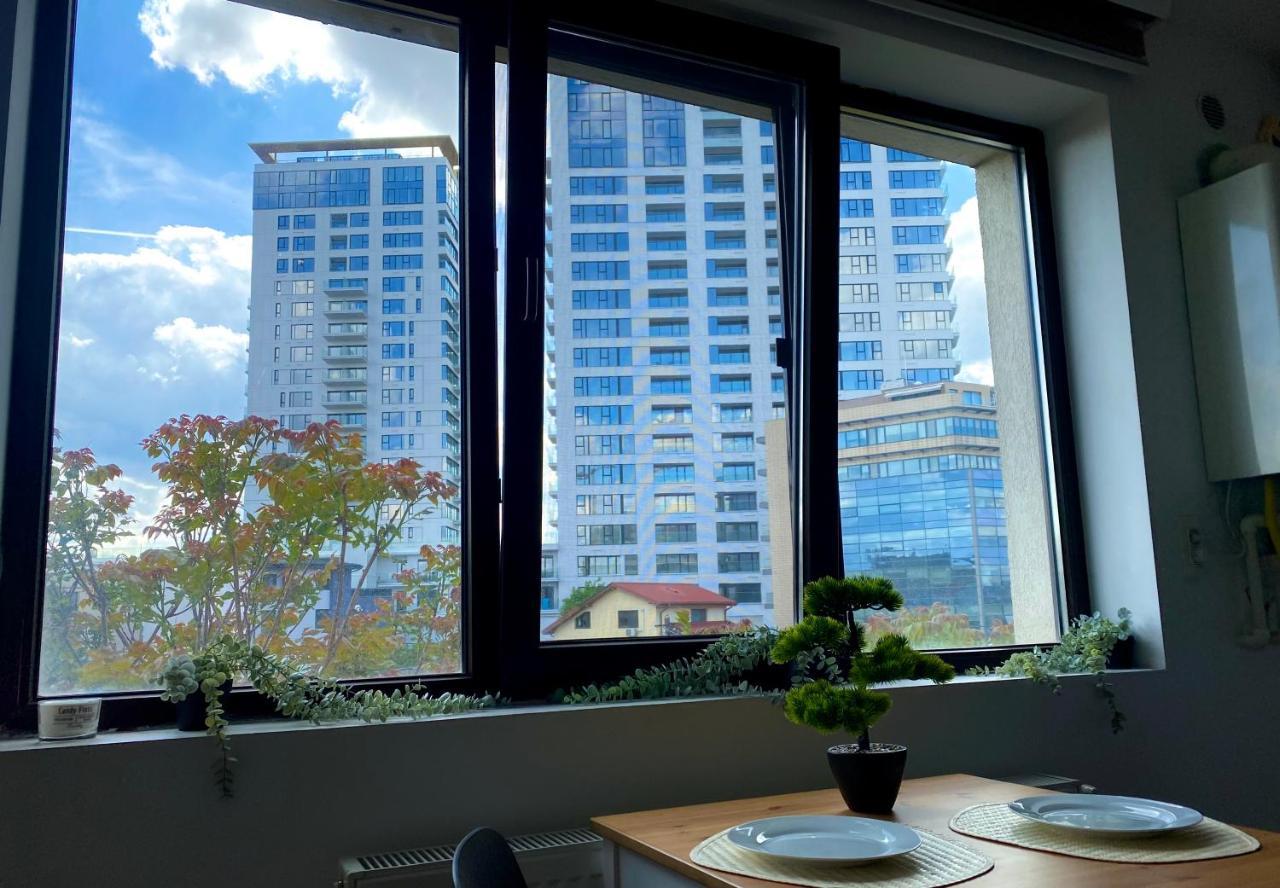 Cozy Apartment With Self Check-In Near Promenada Mall And Verdi Park بوخارست المظهر الخارجي الصورة